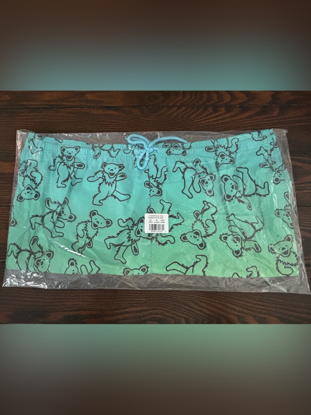 NWT Grateful Dead Dancing Bear Swim Trunks